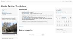 Desktop Screenshot of moodle.gerritvdveen.nl
